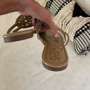 Sandals womens size 11 tan